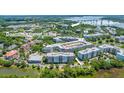 Breathtaking aerial shot highlighting the home's location near Downtown Daniel Island and Credit One Stadium at 125 Pier View St # 408, Charleston, SC 29492