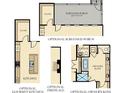 Floor plan options showcasing a gourmet kitchen, screened porch, and owner's bath at 114 Battle Boat Blvd, Summerville, SC 29485