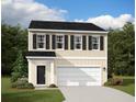 Charming two-story home with classic design elements, a garage, and a well-maintained front lawn at 5302 Bending Flats Way, Summerville, SC 29485