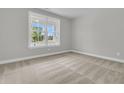 Neutral bedroom featuring a large window offering plenty of natural light and plush carpet at 773 Maynard Ln, Summerville, SC 29486