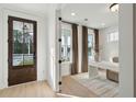 Bright and airy home office featuring natural light and modern accents at 776 Maynard Ln, Summerville, SC 29486