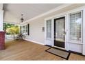 Inviting front porch features classic details and ample space for relaxing at 4626 O'Hear Ave, North Charleston, SC 29405