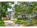 Inviting exterior view of a single story home, featuring a freshly painted exterior and a well manicured lawn at 8 Tovey Rd, Charleston, SC 29407