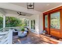 Charming front porch with comfortable seating and a welcoming ambiance at 2414 Goldbug Ave, Sullivans Island, SC 29482