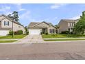 A well-kept home nestled among other residences, showcasing its curb appeal and neighborhood setting at 519 Tarleton Dr, Summerville, SC 29483