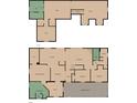 Detailed floorplan showcasing the layout of the home's rooms and screened-in porch at 153 Willow Brook Way, Cordesville, SC 29434