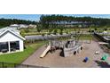 Community playground with a pirate ship theme and a variety of play equipment at 5305 Bending Flats Way, Summerville, SC 29485