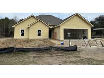 Newly constructed craftsman style home with attached garage at 1081 Irving Manigault Rd, McClellanville, SC 29458