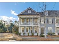 Two-story house with front porch and gray siding at 2469 Kings Gate Ln, Mount Pleasant, SC 29466