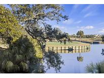 View of golf course and water features from property at 732 Spinnaker Beachhouses, Seabrook Island, SC 29455