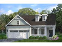 Craftsman style home with 3-car garage, dormers, and front porch at 147 Collared Dove Ct, Summerville, SC 29483