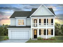 Two-story home featuring a neutral color palette, white trim, and a gray roof at 126 Lilac Grove Way, Summerville, SC 29486