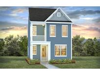 Two-story craftsman style home with gray siding and white trim at 221 Terrace View Dr, Summerville, SC 29486