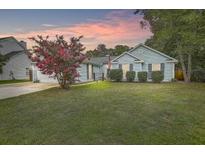 Charming single-story home with lush lawn and mature trees, perfect for suburban living at 613 Salterton St, Summerville, SC 29485