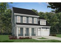 Charming two-story home featuring a welcoming front porch and a two-car garage, perfect for a growing Gathering at 1583 Trailmore Ln, Summerville, SC 29486