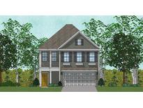 Charming two-story home with a welcoming front porch, black shutters, and a two-car garage at 286 O'Leary Circle Dr, Summerville, SC 29483