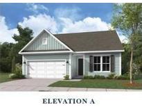 Charming single-Gathering home with a two-car garage and well-manicured lawn at 419 Grove End Rd, Moncks Corner, SC 29461