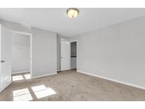 Neutral bedroom features plush carpeting, closet and access to the upper level at 151 Cantona Dr, Summerville, SC 29483