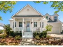 Charming home featuring a welcoming front porch and a well-manicured lawn at 171 Cartright St, Charleston, SC 29492