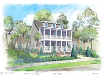 Charming two-story home with a double porch and mature landscaping, perfect for enjoying the outdoors at 3889 Summerton St, Mount Pleasant, SC 29466