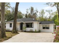Charming single-story home with modern design and well-maintained landscaping at 1423 Bexley St, North Charleston, SC 29405