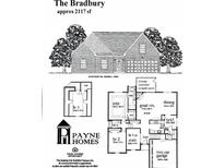 Bradbury floor plan featuring two-car garage, great room, and owner's suite at 777 Hamlet Cir, Goose Creek, SC 29445