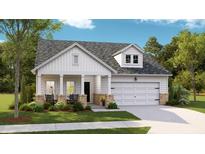 Charming single-Gathering home with a covered porch, lush lawn, and attached two car garage at 1024 Sagegrass St, Summerville, SC 29485
