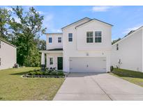 Charming two-story home with a well-manicured lawn and a two-car garage and beautiful landscaping at 707 Jancus St, Charleston, SC 29414