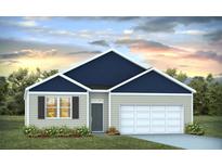 Charming single-Gathering home showcasing a well-manicured lawn, stylish siding, and an attached garage at 311 Willow Run Dr, Summerville, SC 29486