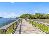 Scenic wooden boardwalk showcasing waterfront views and surrounding lush vegetation at 130 River Landing Dr # 3202, Charleston, SC 29492