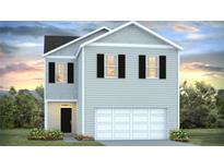 Charming two-story home featuring a two-car garage, black shutters, and a welcoming front porch at 307 Watersglen Dr, Summerville, SC 29486