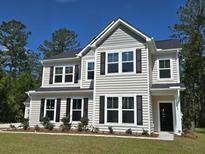 Charming two-story home featuring classic design, black shutters, and a well-maintained lawn at 1088 Deep Gap Rd, Ridgeville, SC 29472