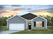 Charming single-story home featuring a one-car garage, classic design, and beautiful lawn at 2295 Macallan Blvd, Ravenel, SC 29470