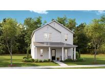 Charming two-story home featuring a welcoming front porch and classic architectural details at 111 Battle Boat Blvd, Summerville, SC 29485