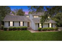 Charming two-story home with manicured lawn and inviting facade, located at 600 at 600 Dolphin Dr, Summerville, SC 29485