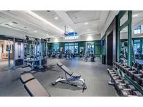 A modern gym featuring up-to-date workout equipment, weights, and ample space for various fitness activities at 87 French Garden Cir, Summerville, SC 29486