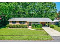 Charming single-story brick home with mature landscaping and a covered carport, surrounded by lush trees at 7 Plainfield Dr, Charleston, SC 29407