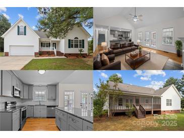 Single-story house with attached garage and landscaped yard at 902 Snow Prince Ln, York, SC 29745