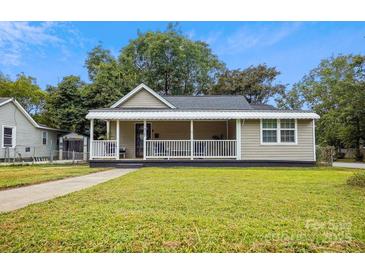 Charming single-story home with inviting front porch and well-maintained lawn at 317 Annafrel St, Rock Hill, SC 29730