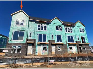 New townhome development; multiple units under construction, modern design at 1607 Polk St # Eqx0210, Charlotte, NC 28206