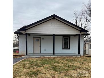 Newly renovated home with fresh paint and landscaping at 815 Jefferson St, Shelby, NC 28150