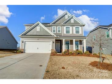 Two-story house with gray siding, white trim, and a two-car garage at 414 Shallowford Dr # 44, Rock Hill, SC 29732