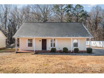 Charming one-story house with a gray roof and a covered porch at 225 Mighty Joe Trl, York, SC 29745