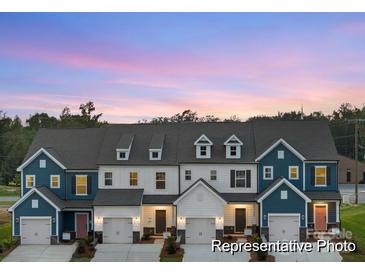 New townhome development showcasing modern design and appealing curb appeal at 576 Station St # 28, Clover, SC 29710