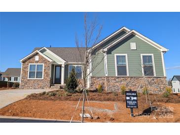 One-story craftsman home with stone accents and a two-car garage at 1933 Hendricks St, Rock Hill, SC 29732