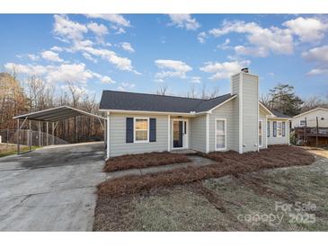 House exterior with carport and landscaping at 123 Hemlock Dr, Salisbury, NC 28147