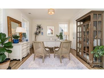 Bright office space featuring a decorative rug, desk, chairs, and ample natural light at 1575 Riverwalk Pkwy, Rock Hill, SC 29730