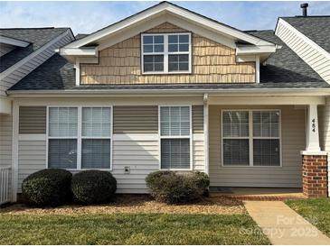 Inviting exterior of charming townhome with landscaping at 484 Lexie Ln, Rock Hill, SC 29732