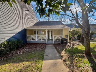 Charming single-story home with a covered front porch and inviting curb appeal at 26017 Misty Way Dr, Fort Mill, SC 29708