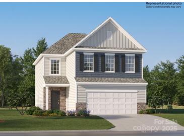Charming two-story home featuring a classic design and inviting curb appeal in a Gathering-friendly neighborhood at 6277 Fairfax Ct, Maiden, NC 28650